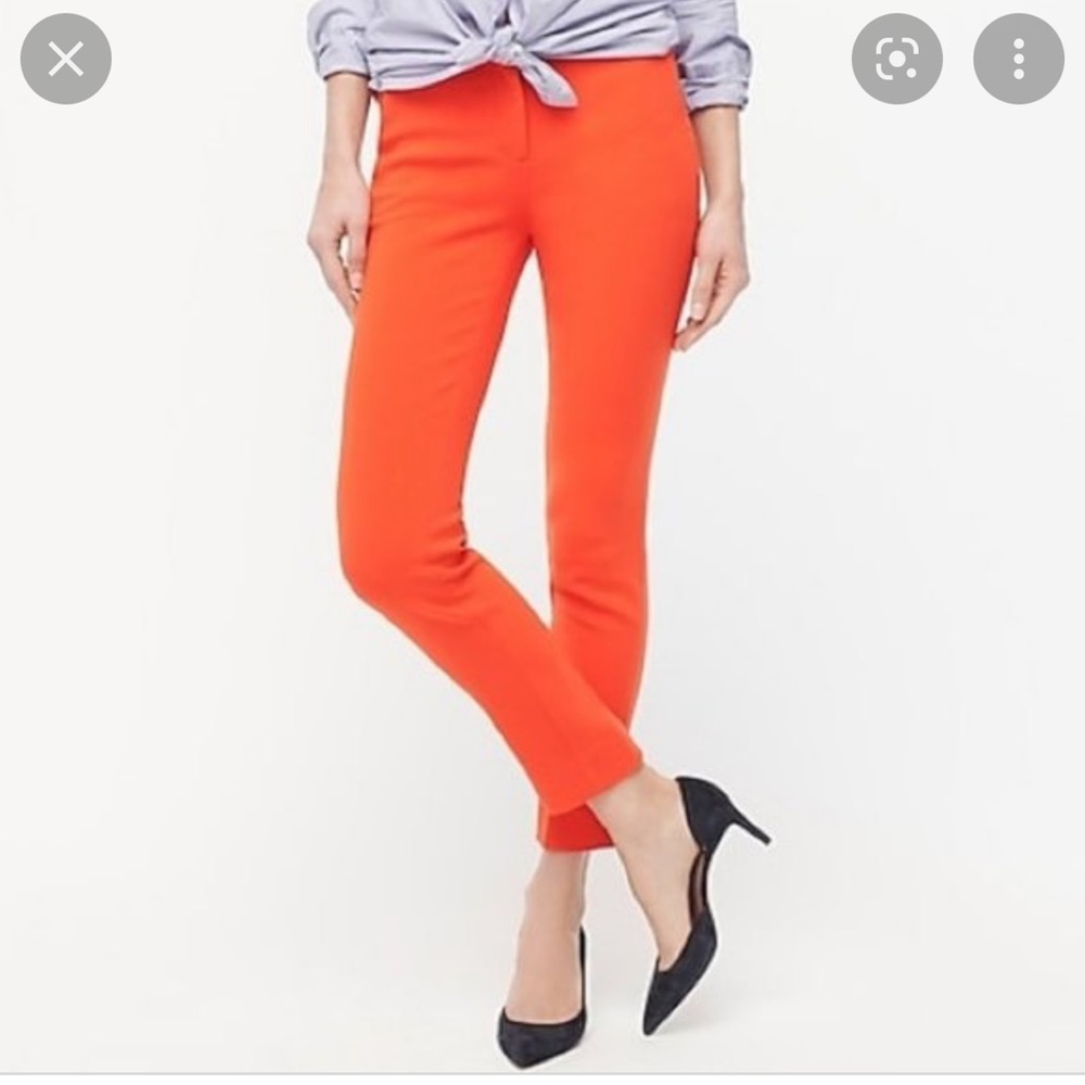 J. Crew Women's Orange Pants